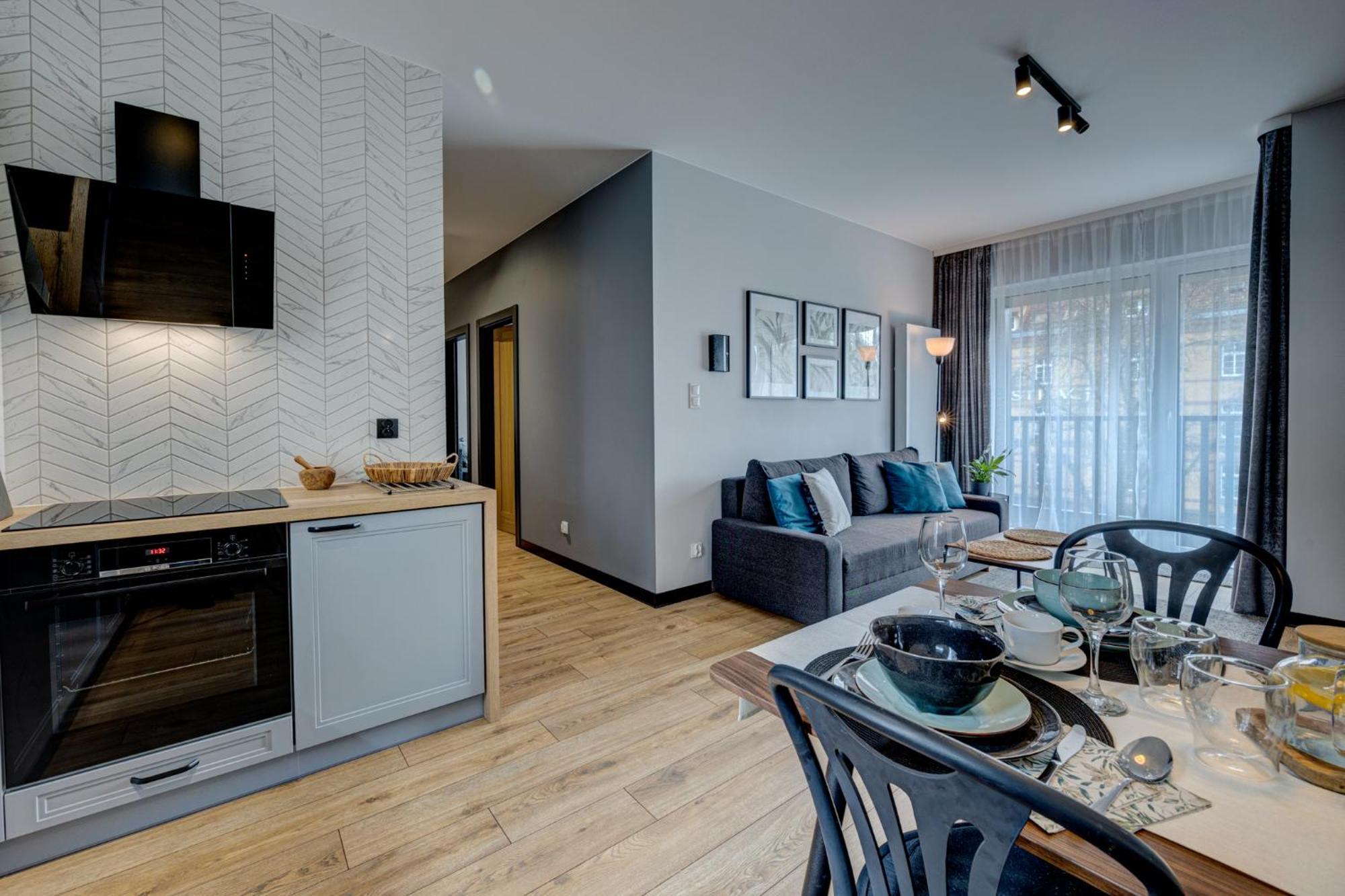 Lm Apartamenty Narutowicza Kamienica Nova 2-3 Szczecin Exteriör bild